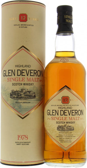 Glen Deveron 12 Year Old (Distilled 1978) Scotch Whisky | 1L at CaskCartel.com