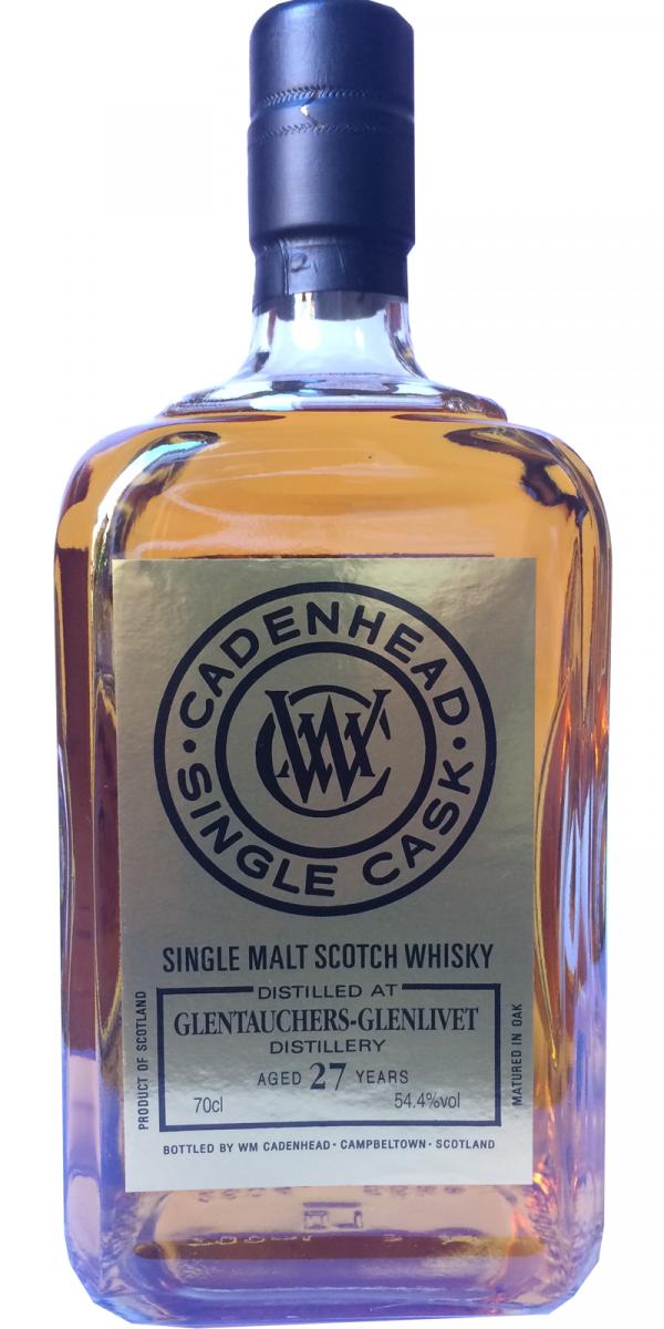 Glentauchers 1990 (Cadenhead's) Single Cask 27 Year Old 2018 Release Single Malt Scotch Whisky | 700ML at CaskCartel.com