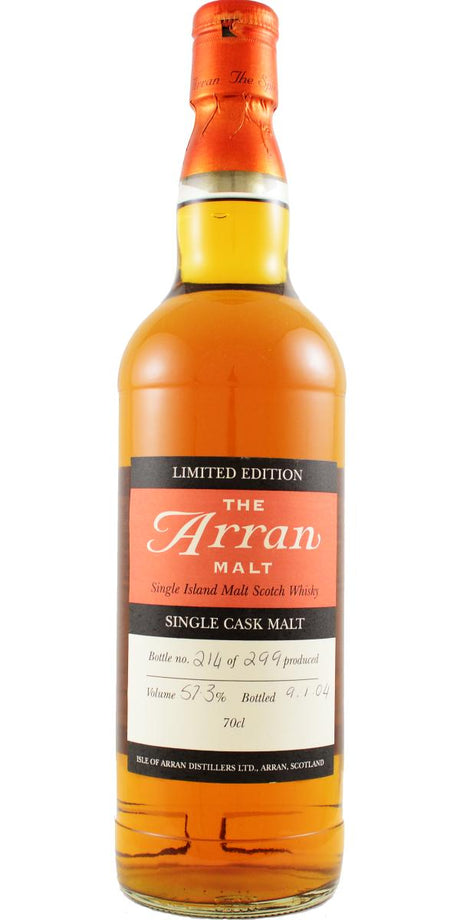 Arran Limited Edition Single Cask (D.1996 B.2004) 57.3% ABV Scotch Whisky | 700ML at CaskCartel.com