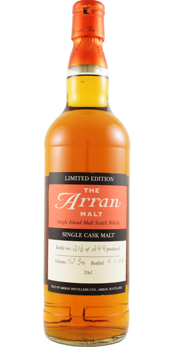 Arran Limited Edition Single Cask (D.1996 B.2004) 57.3% ABV Scotch Whisky | 700ML at CaskCartel.com