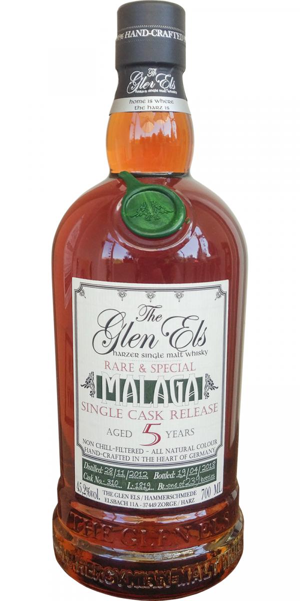 Glen Els 2012 Rare & Special - Malaga (Cask #310) 5 Year Old 2018 Release Single Malt Whisky | 700ML at CaskCartel.com
