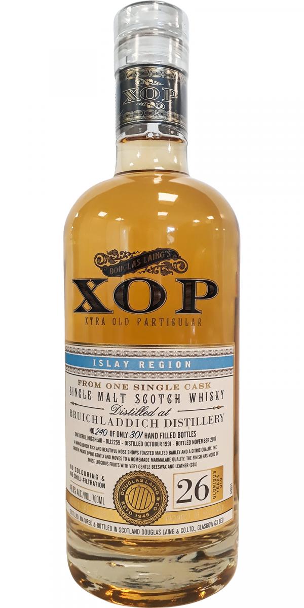 Bruichladdich 26 Year Old (D.1991, B.2017) Douglas Laing’s XOP Scotch Whisky | 700ML at CaskCartel.com