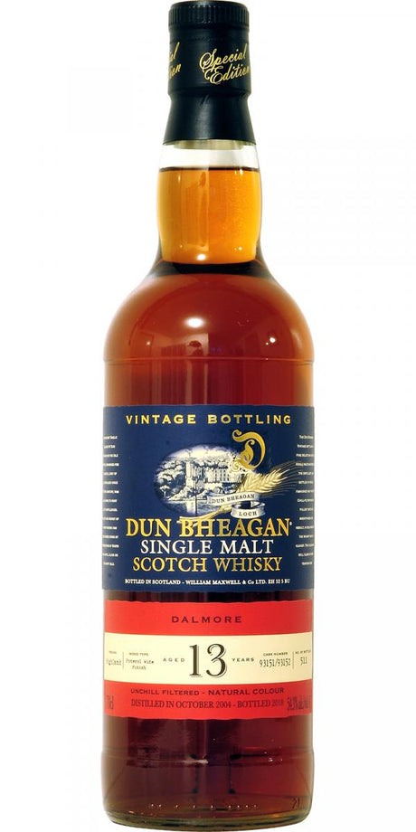 Dalmore Dun Bheagan Single Malt 2004 13 Year Old Whisky | 700ML at CaskCartel.com