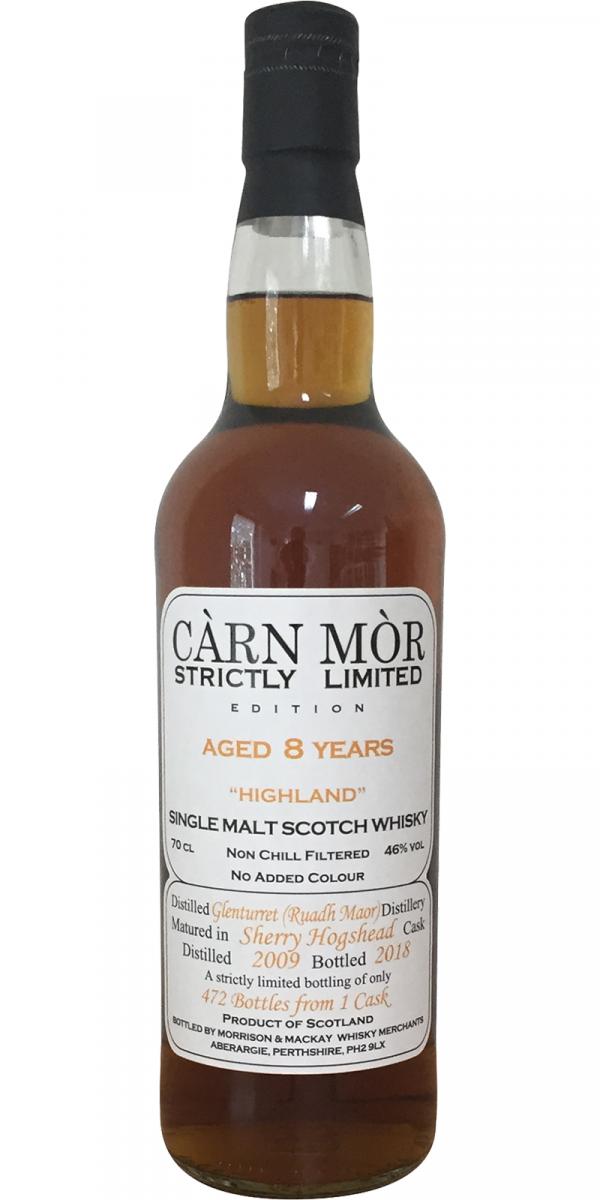 Ruadh Maor 2009 (Morrison and MacKay) Càrn Mòr - Strictly Limited Edition 8 Year Old 2018 Release Single Malt Scotch Whisky | 700ML at CaskCartel.com