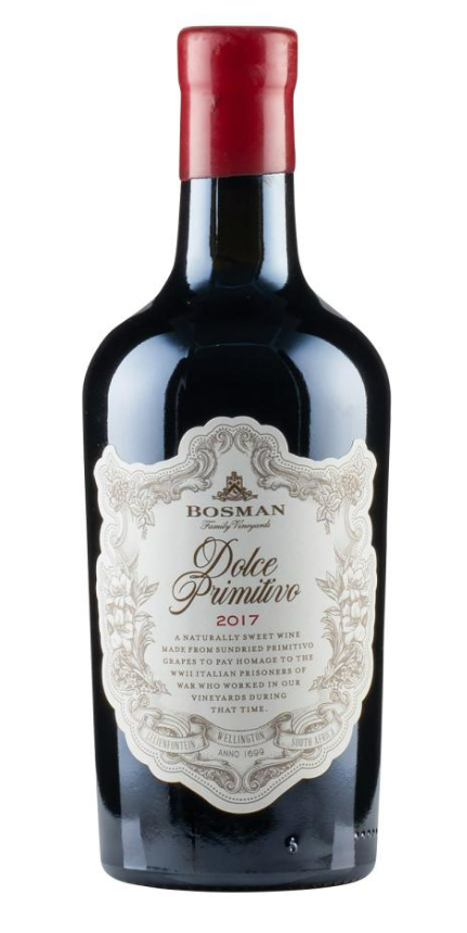 2017 | Bosman Family Vineyards | Dolce Primitivo (Half Liter)