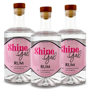 Shine Girl Rum | Limited Edition (3) Bottle Bundle at CaskCartel.com