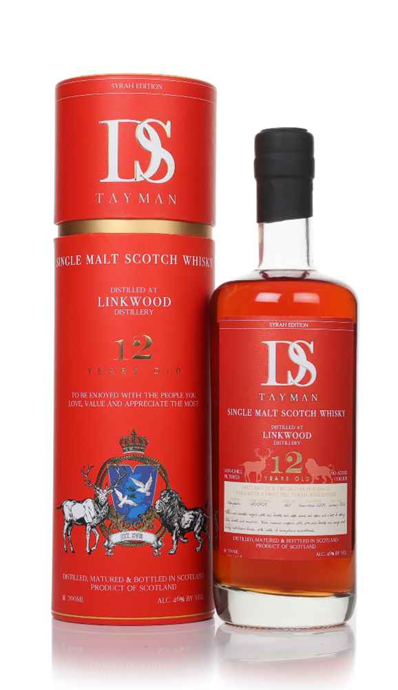 Linkwood 12 Year Old 2009 Syrah Edition - DS Tayman | 700ML at CaskCartel.com