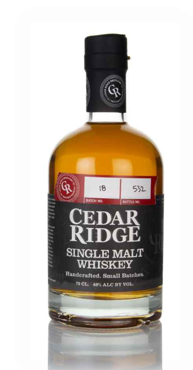Cedar Ridge Single Malt | 700ML at CaskCartel.com
