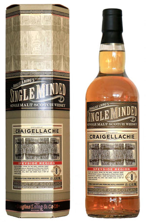Craigellachie 8 Year Old, Douglas Laing’s Single Minded Scotch Whisky | 700ML at CaskCartel.com