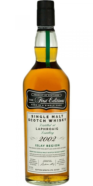 Laphroaig 2002 (Edition Spirits) The First Editions (Cask #HL 15101) 16 Year Old 2018 Release Single Malt Scotch Whisky | 700ML at CaskCartel.com
