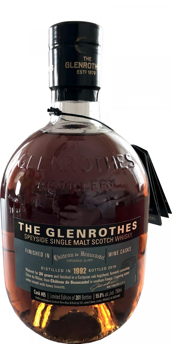 The Glenrothes 1992 Beaucastel Cask Finish Single Malt Scotch Whisky