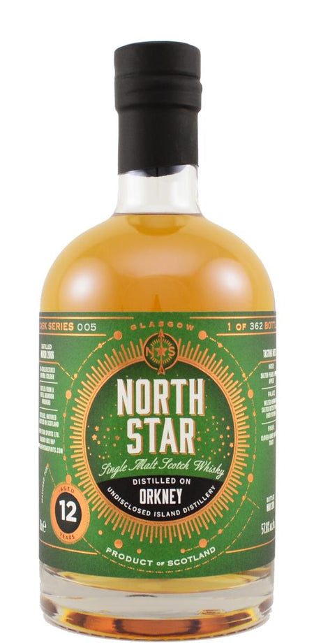 North Star Orkney 2006 12 Year Old Single Malt Scotch Whiskey - CaskCartel.com
