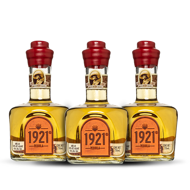 1921 Anejo Tequila (3) Bottle Bundle at CaskCartel.com