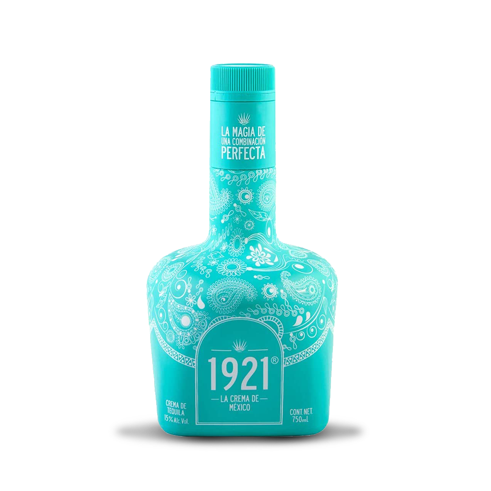 1921 Crema De Mexico Tequila (Blue) - CaskCartel.com