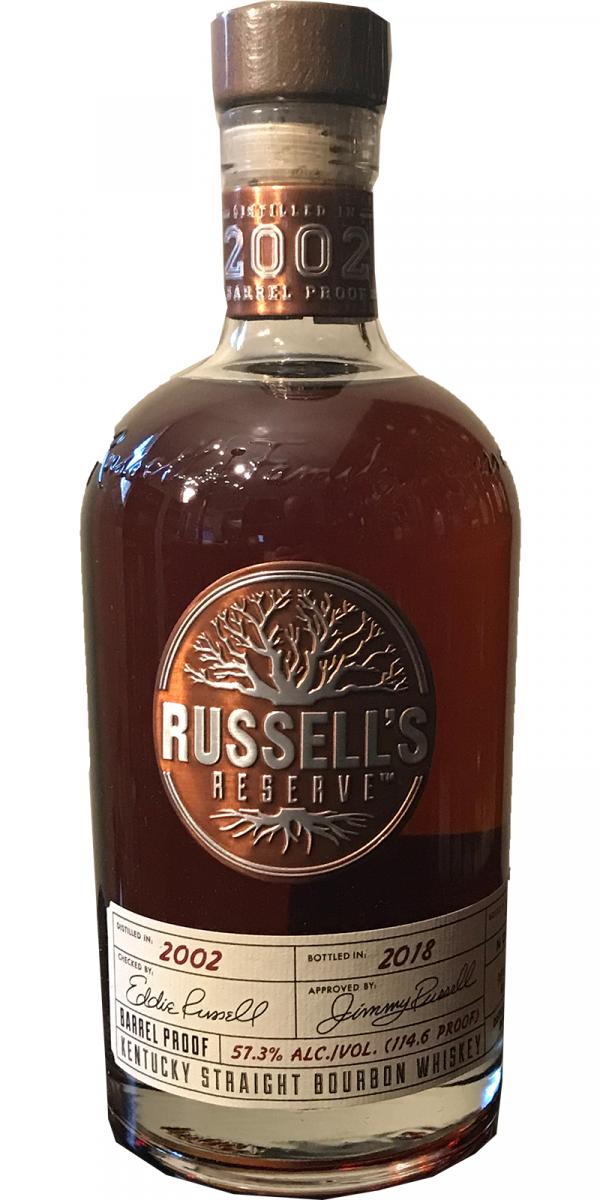 Russell’s Reserve 2002 Kentucky Straight Bourbon Whiskey