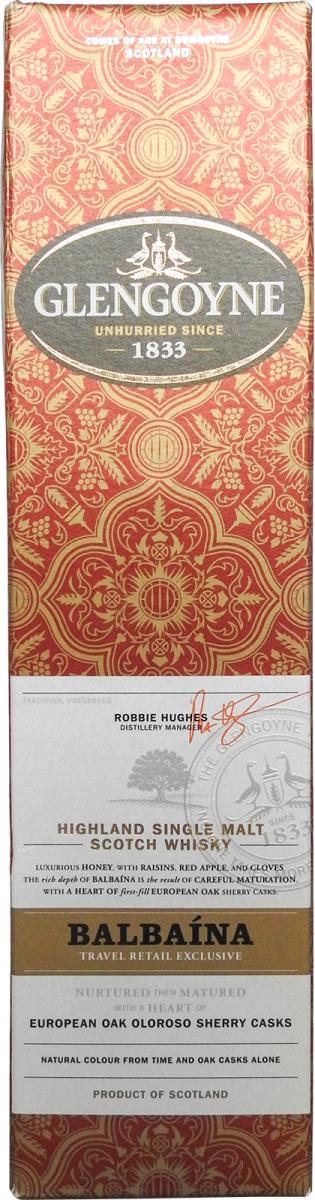 Glengoyne Balbaína Spirit of Oak 2018 Release Single Malt Scotch Whisky | 1L at CaskCartel.com