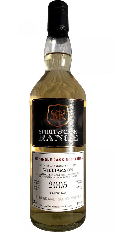 Williamson 2005 (Whiskymax) Spirit & Cask Range (Cask #800308) 2018 Release Blended Malt Scotch Whisky | 700ML at CaskCartel.com