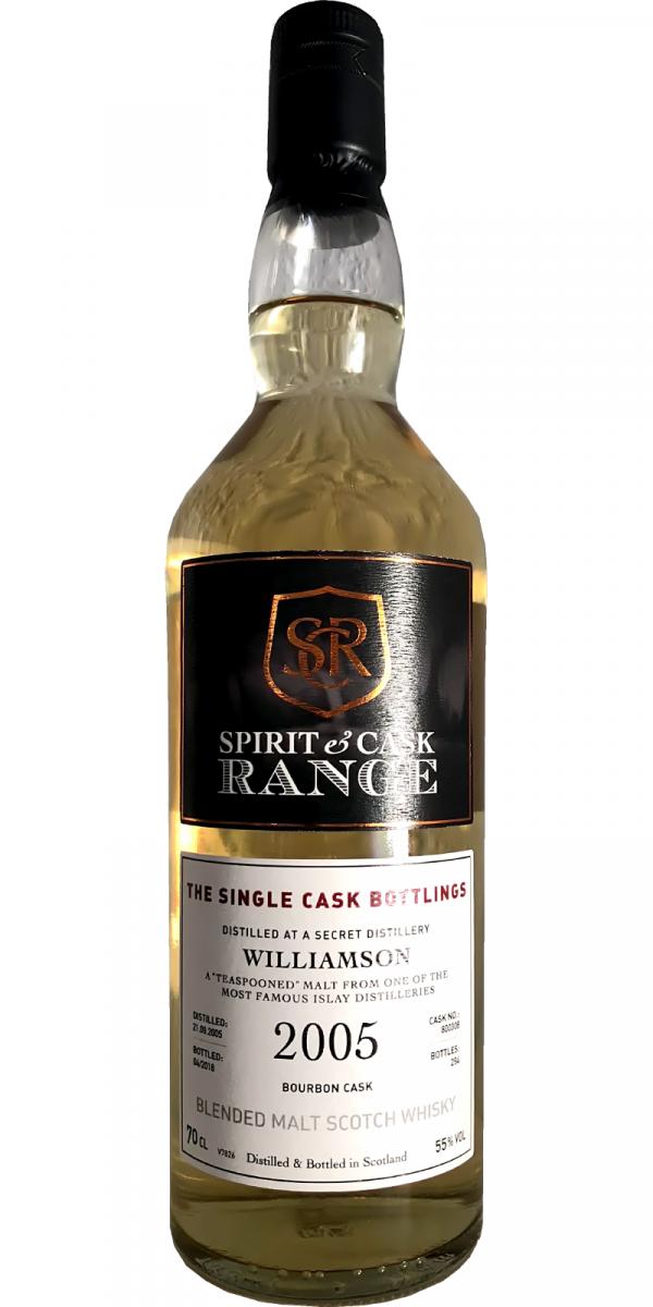 Williamson 2005 (Whiskymax) Spirit & Cask Range (Cask #800308) 2018 Release Blended Malt Scotch Whisky | 700ML at CaskCartel.com