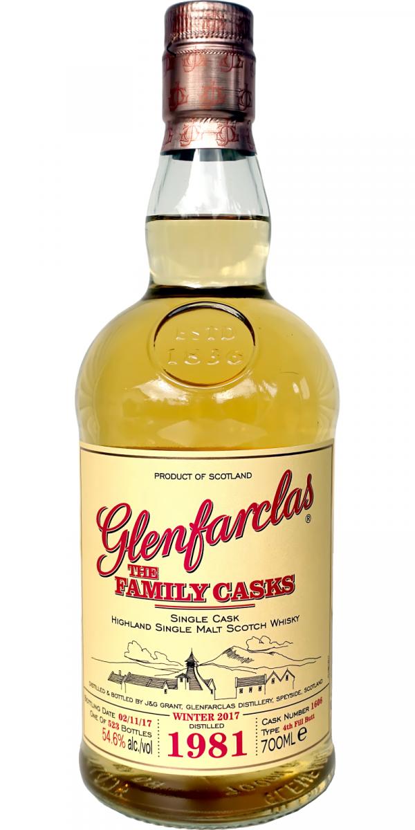 Glenfarclas The Family Casks 1981, Bottled 2018 Scotch Whisky | 700ML at CaskCartel.com