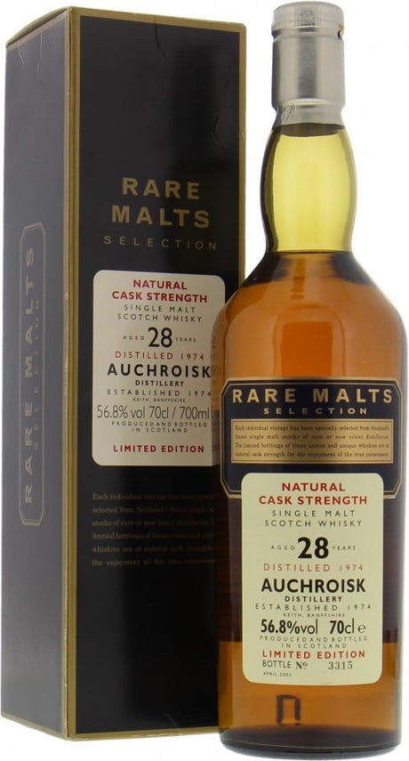 Auchroisk 28 Year Old (D.1974, B.2003) Rare Malts Scotch Whisky | 700ML at CaskCartel.com