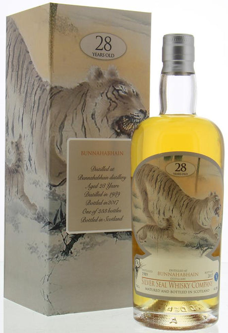 Bunnahabhain 28 Year Old ( D.1989, B.2017 ) Silver Seal Scotch Whisky | 700ML at CaskCartel.com