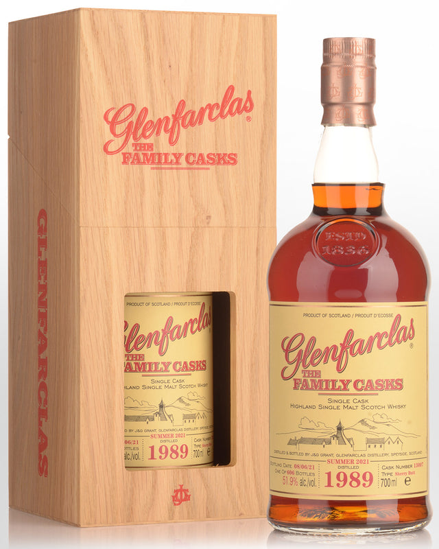 Glenfarclas The Family Casks 1989, Bottled 2021 Scotch Whisky | 700ML at CaskCartel.com