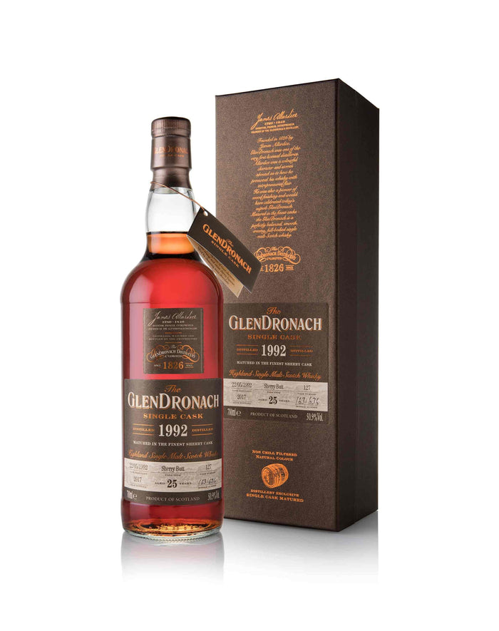 GlenDronach 1992 25 Year Old Batch 16 Cask #127 Single Malt Scotch Whisky