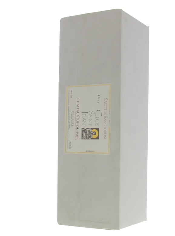 2016 | Clos Saint Jean | Chateauneuf du Pape Sanctus Sanctorum (Magnum) at CaskCartel.com