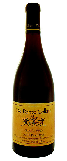 2008 | De Ponte Cellars | Pinot Noir Estate Dundee Hills at CaskCartel.com