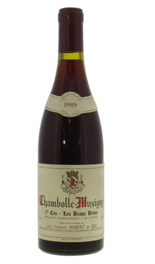 1989 | Charles Mortet | Chambolle Musigny aux Beaux Bruns at CaskCartel.com