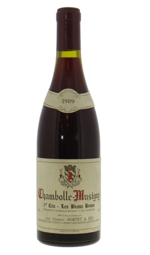 1989 | Charles Mortet | Chambolle Musigny aux Beaux Bruns