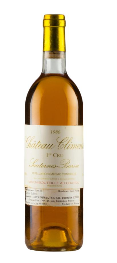 1986 | Château Climens | Barsac at CaskCartel.com
