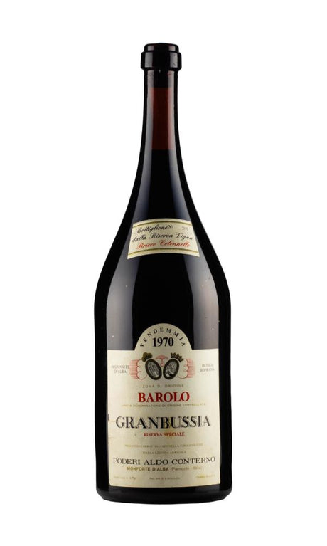 1970 | Aldo Conterno | Barolo Granbussia Vigna Colonnello Riserva Speciale 3.78L at CaskCartel.com
