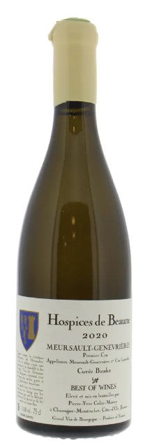 2020 | Pierre-Yves Colin-Morey | Meursault Les Genevrieres cuvee Baudot Hospices de Beaune at CaskCartel.com
