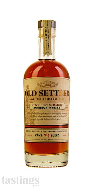 Old Settler Old Fashioned Sour Mash Kentucky Straight Camp no 1 Blend | 750ML at CaskCartel.com