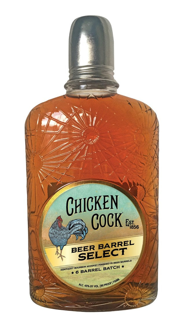 Chicken Cock Beer Barrel Select Bourbon Whiskey