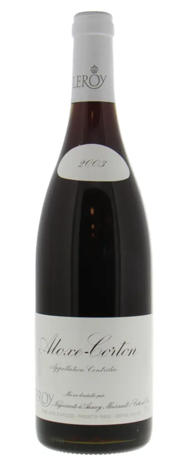 2003 | Maison Leroy | Aloxe Corton late release 2020 at CaskCartel.com