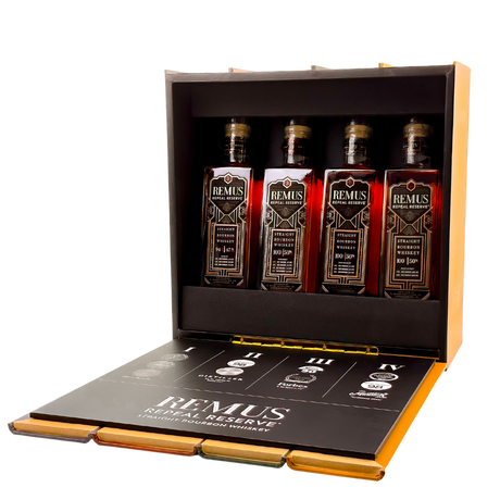 Remus Repeal Reserve | Vertical Set | Series I-IV | Collector’s Bookcase at CaskCartel.com 2