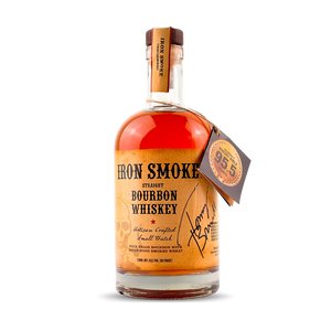 Tommy Brunett | Iron Smoke Straight Bourbon Whiskey | Signed Autographed at CaskCartel.com