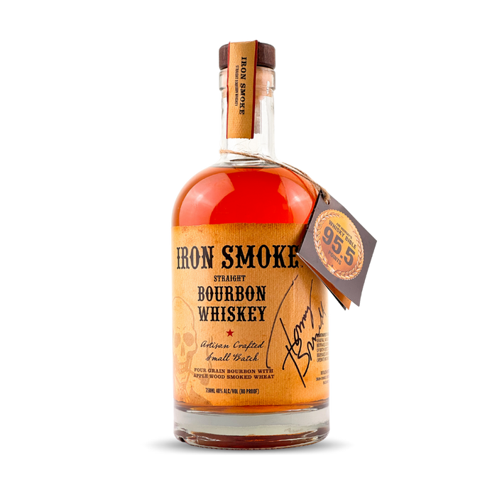 Tommy Brunett | Iron Smoke Straight Bourbon Whiskey | Signed Autographed