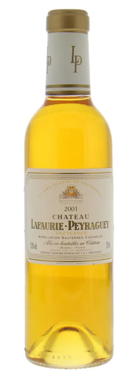 2001 | Chateau Lafaurie-Peyraguey (Half bottle) at CaskCartel.com