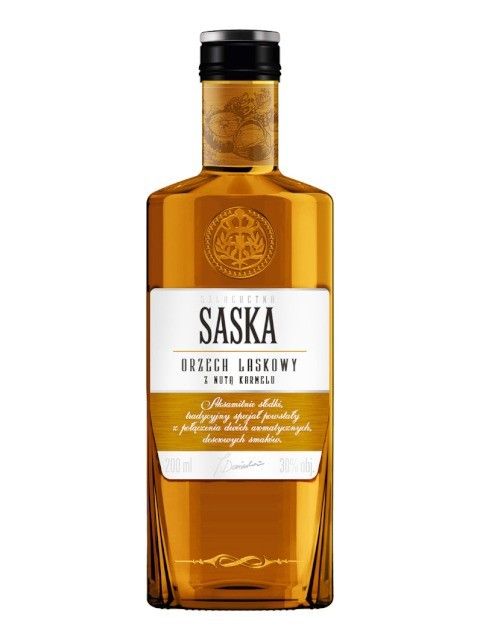 Nalewka Saska Orzech Laskowy z Nuta Karmelu Liqueur | 500ML at CaskCartel.com