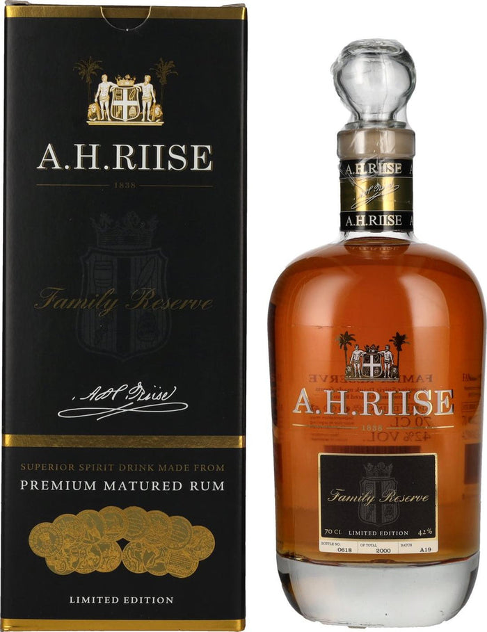 A.H. Riise Family Reserve Limited Edition Rum | 700ML