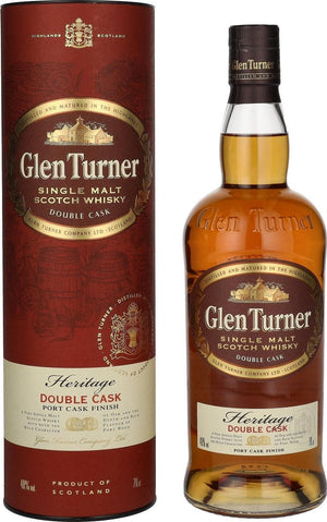 Glen Turner Heritage Double Cask Port Cask Scotch Whisky | 700ML at CaskCartel.com