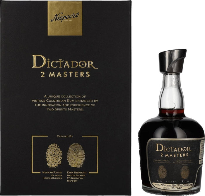 Dictador 2 Masters Niepoort 50 Year Old Port Pipe Rum | 700ML