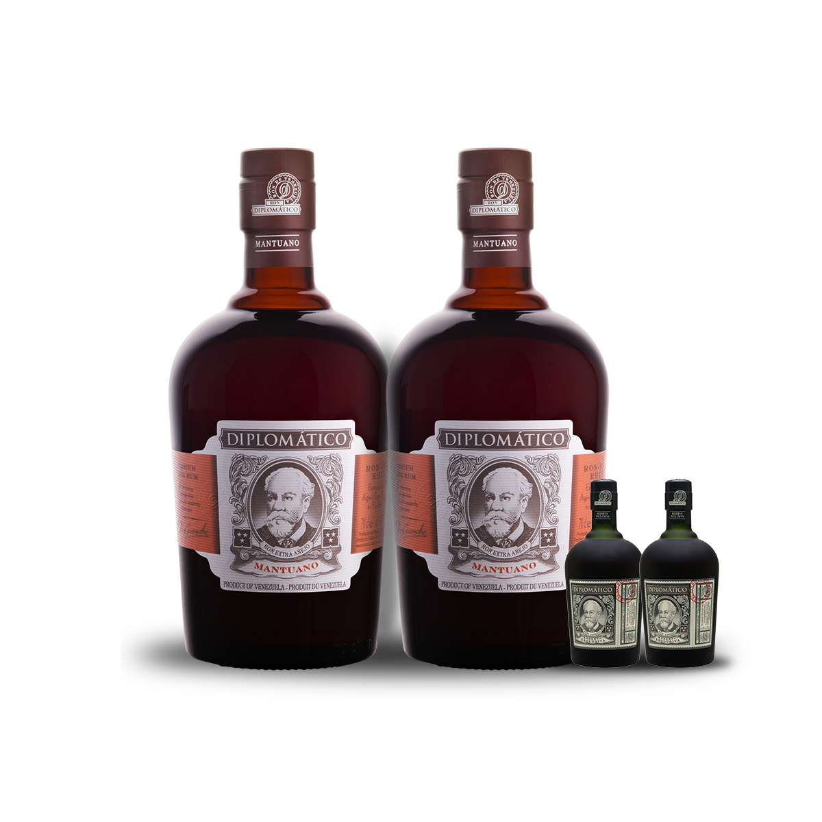 Ron Diplomático Mantuano Rum (2) Bottle Bundle at CaskCartel.com