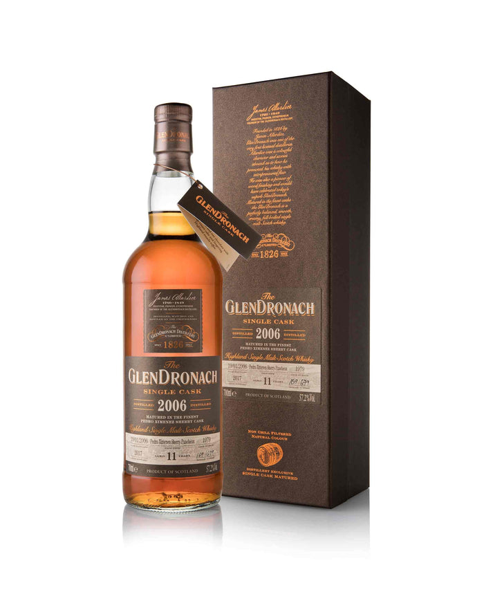 Glendronach 2006 11 Year Old Single Batch 16 Cask #1979 Single Malt Scotch Whisky