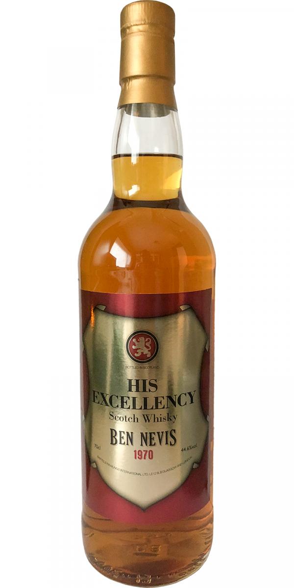 Ben Nevis His Excellency 1970 44 Year Old Whisky | 700ML