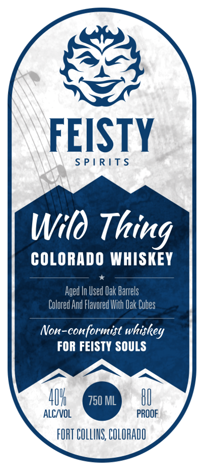 Feisty Spirits Wild Thing Colorado Whiskey