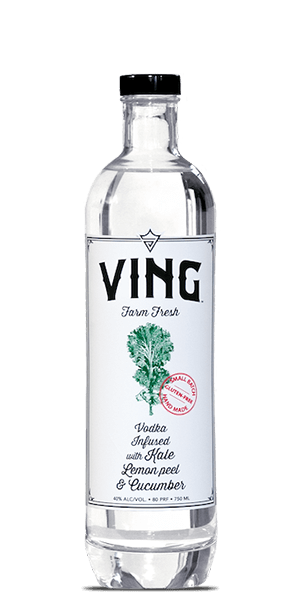 VING Farm Fresh Kale Lemon Peel and Cucumber Infused Vodka - CaskCartel.com